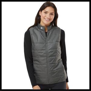 NWT Adidas Grey Puffer Vest